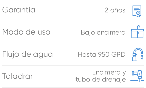 frescaflow-specifications
